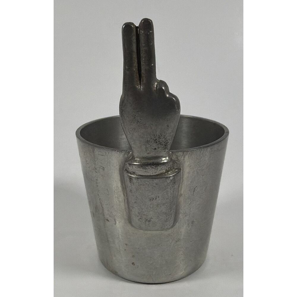 Sheffield Pewter England 2 Finger Shot Glass Jigger L.377/2